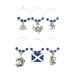 Scotland Scottish Wine Glass Charms